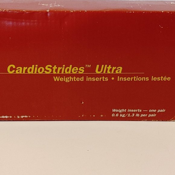 Nikken CardioStrides Ultra Weighted Inserts Men's 9.5 WS11 BNIP - Picture 9 of 15